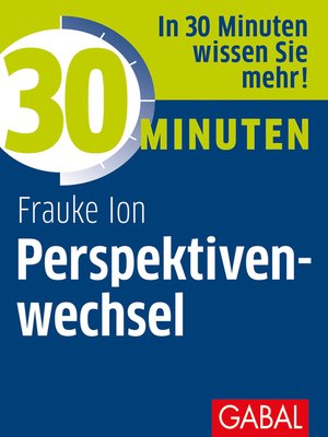 cover image of 30 Minuten Perspektivenwechsel